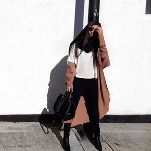 Long trench coat